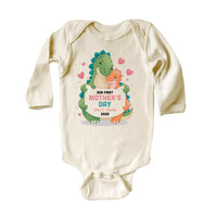 Our First Mother’s Day Onesie, Baby Bodysuit, Baby Shirt, Toddler Sweatshirt - Dinosaur 2025 Mother’s Day Gift, First Mother’s Day Outfit