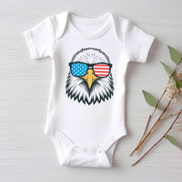 Patriotic Eagle Onesie, Baby Bodysuit, Baby Shirt, Toddler Sweatshirt - Boys America Outfit, 4th of July Baby Gift, USA Bald Eagle Clothes