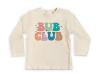 Bub Club Onesie, Baby Bodysuit, Baby Shirt, Toddler Sweatshirt - Little Brother Boys Outfit, Cute Sibling Gift, Matching Family Baby Clothes