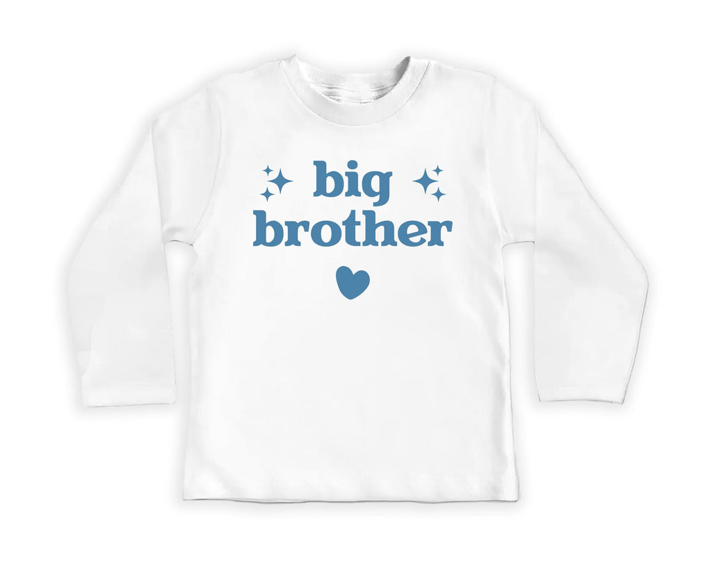 Big Brother Onesie, Baby Bodysuit, Baby Shirt, Toddler Sweatshirt - Cute Retro Pregnancy Announcement, Natural Big Brother Gift for Boys