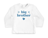 Big Brother Onesie, Baby Bodysuit, Baby Shirt, Toddler Sweatshirt - Cute Retro Pregnancy Announcement, Natural Big Brother Gift for Boys