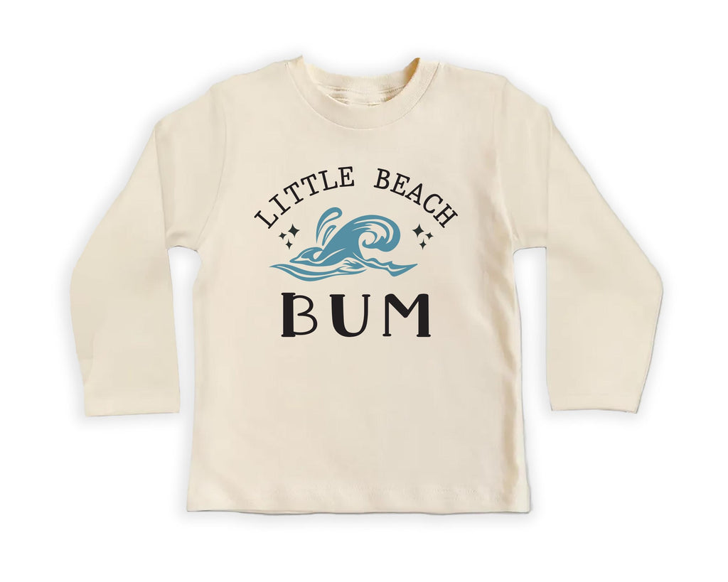 Little Beach Bum Onesie, Baby Bodysuit, Baby Shirt, Toddler Sweatshirt - Retro Summer Outfit, Summer Vacation Baby Gift, Beach Baby Clothes