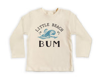 Little Beach Bum Onesie, Baby Bodysuit, Baby Shirt, Toddler Sweatshirt - Retro Summer Outfit, Summer Vacation Baby Gift, Beach Baby Clothes