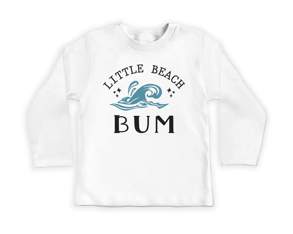 Little Beach Bum Onesie, Baby Bodysuit, Baby Shirt, Toddler Sweatshirt - Retro Summer Outfit, Summer Vacation Baby Gift, Beach Baby Clothes