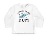 Little Beach Bum Onesie, Baby Bodysuit, Baby Shirt, Toddler Sweatshirt - Retro Summer Outfit, Summer Vacation Baby Gift, Beach Baby Clothes