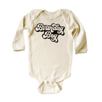 Birthday Boy Onesie Baby Bodysuit, Baby Shirt, Toddler Sweatshirt, Cute Vintage Birthday Outfit, Retro Baby Boy Gift, Party Celebration Look
