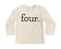 Fourth Birthday Onesie, Baby Bodysuit, Baby Shirt, Toddler Sweatshirt - Vintage Four Year Old Outfit, Retro 4th Birthday Gift for Kids