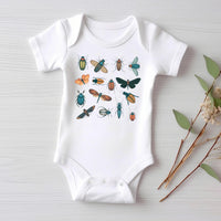 Retro Bugs Onesie, Baby Bodysuit, Baby Shirt, Toddler Sweatshirt - Vintage Entomologist Outfit, Insect Baby Gift, Nature-Loving Baby Clothes