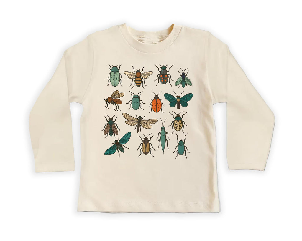 Retro Bugs Onesie, Baby Bodysuit, Baby Shirt, Toddler Sweatshirt - Vintage Entomologist Outfit, Insect Baby Gift, Nature-Loving Baby Clothes
