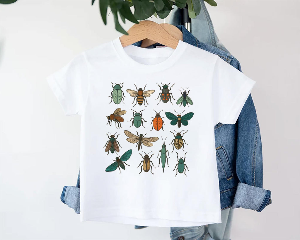Retro Bugs Onesie, Baby Bodysuit, Baby Shirt, Toddler Sweatshirt - Vintage Entomologist Outfit, Insect Baby Gift, Nature-Loving Baby Clothes