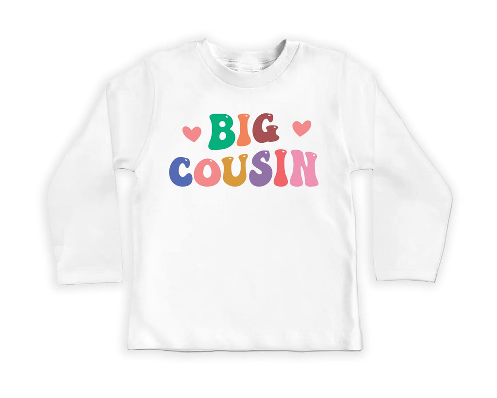 Big Cousin Onesie, Baby Bodysuit, Baby Shirt, Toddler Sweatshirt - Retro Boys Matching Cousin Outfit, Cute Family Gift, Cousin Crew Clothes