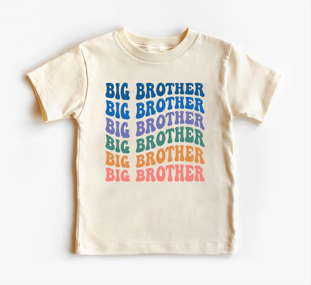 Big Brother Onesie, Baby Bodysuit, Baby Shirt, Toddler Sweatshirt - Retro Sibling Outfit, Cute Big Brother Gift, Family Announcement Clothes