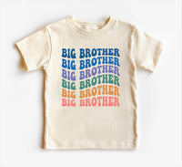 Big Brother Onesie, Baby Bodysuit, Baby Shirt, Toddler Sweatshirt - Retro Sibling Outfit, Cute Big Brother Gift, Family Announcement Clothes