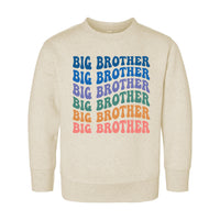 Big Brother Onesie, Baby Bodysuit, Baby Shirt, Toddler Sweatshirt - Retro Sibling Outfit, Cute Big Brother Gift, Family Announcement Clothes