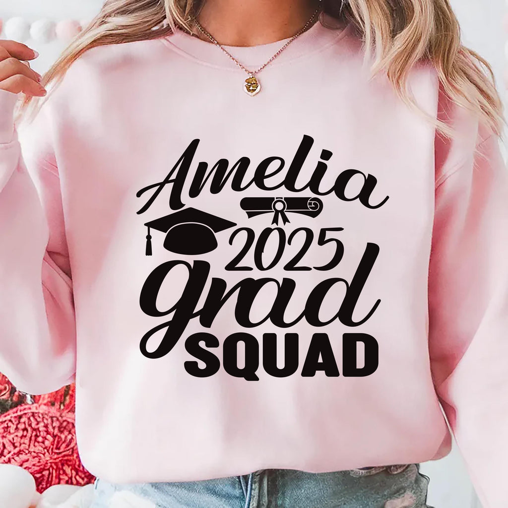 Custom Grad Squad 2025 Hoodie