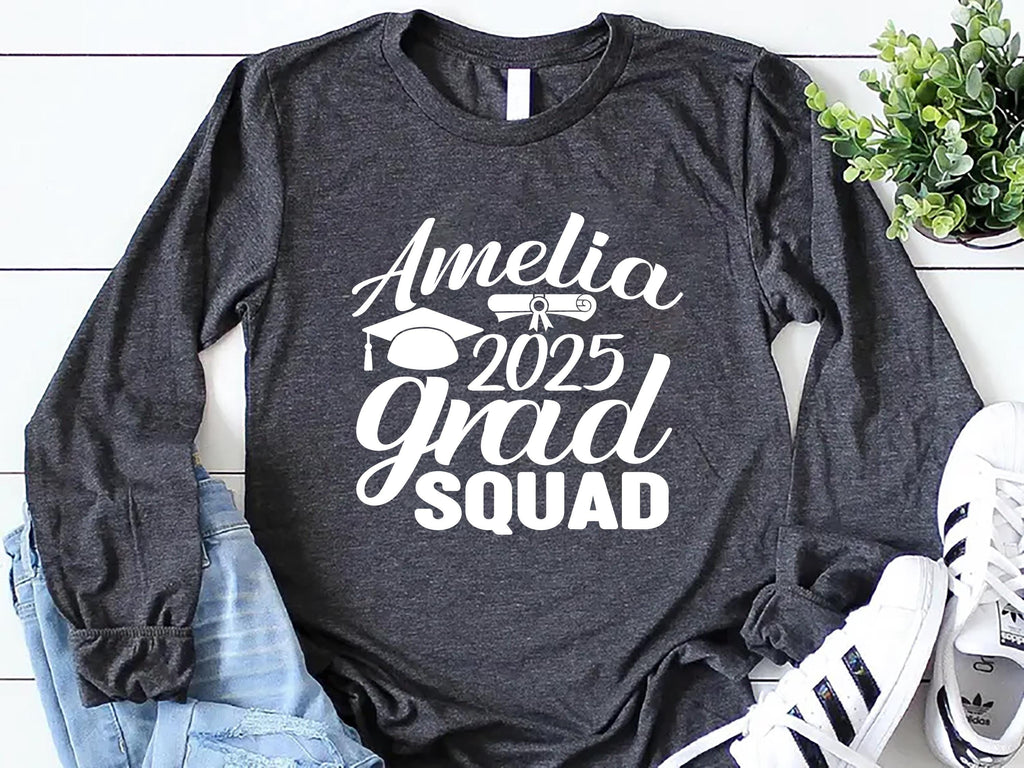 Custom Grad Squad 2025 Sweatshirt