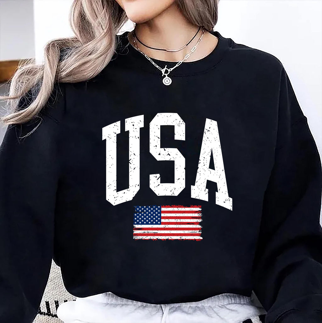USA Flag Hoodie
