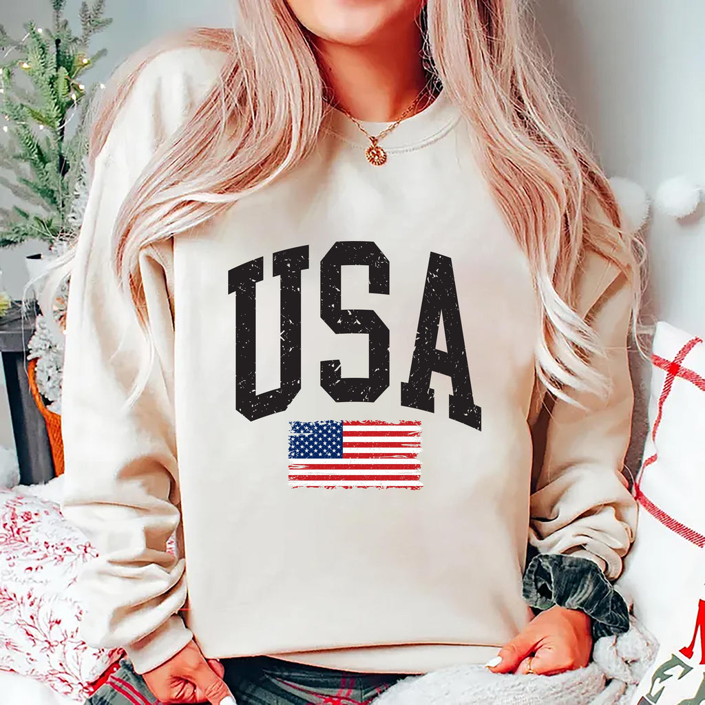 USA Flag Hoodie