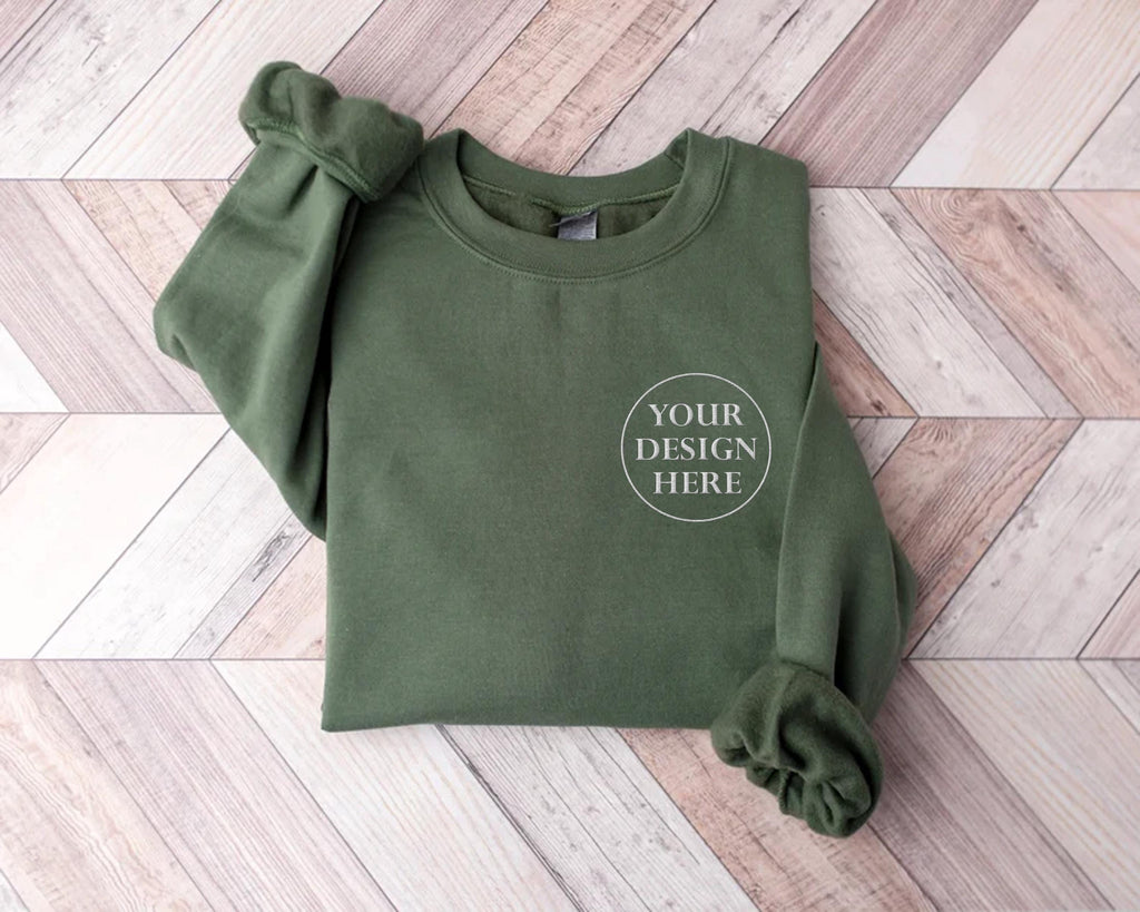 Custom Design Embroidered Sweatshirt