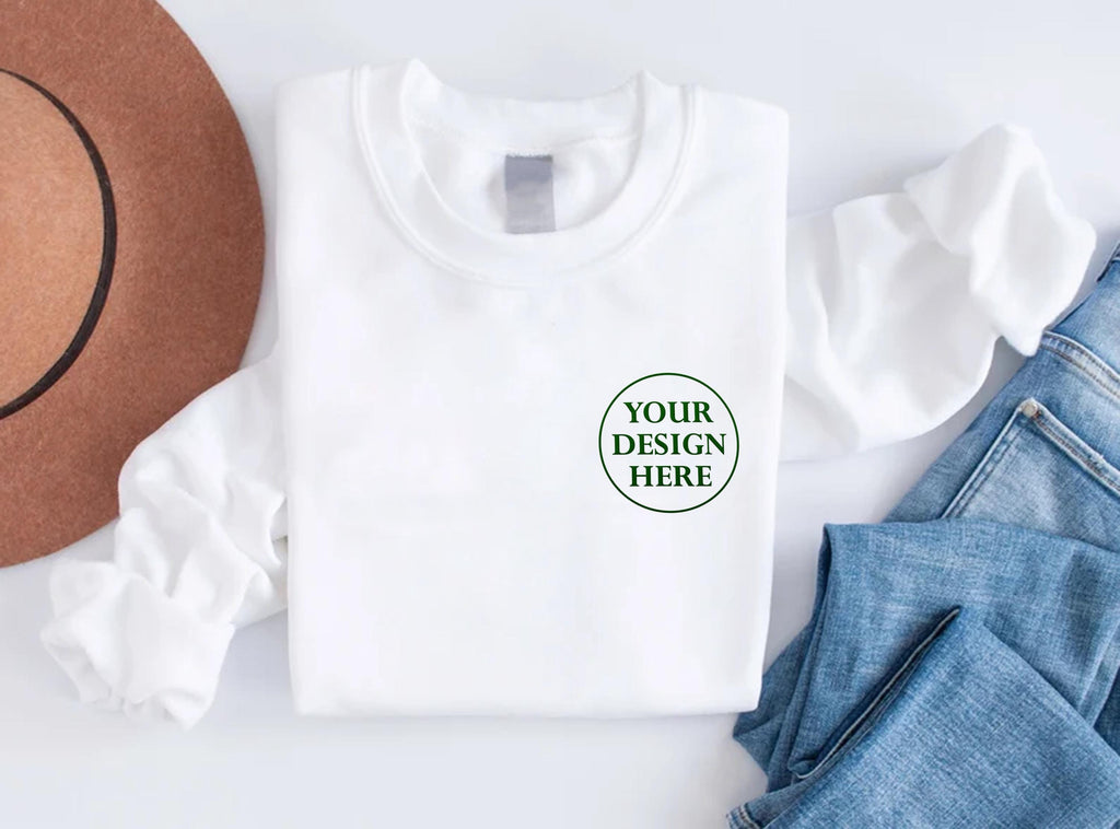 Custom Design Embroidered Sweatshirt