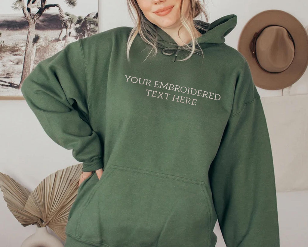 Personalized Embroidered Hoodie