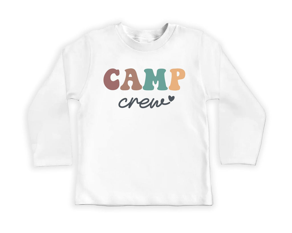 Camp Crew Onesie Baby Bodysuit, Baby Shirt, Toddler Sweatshirt, Retro Cousin Camping Outfit, Outdoor Adventure Baby Gift, Summer Family Trip