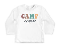 Camp Crew Onesie Baby Bodysuit, Baby Shirt, Toddler Sweatshirt, Retro Cousin Camping Outfit, Outdoor Adventure Baby Gift, Summer Family Trip