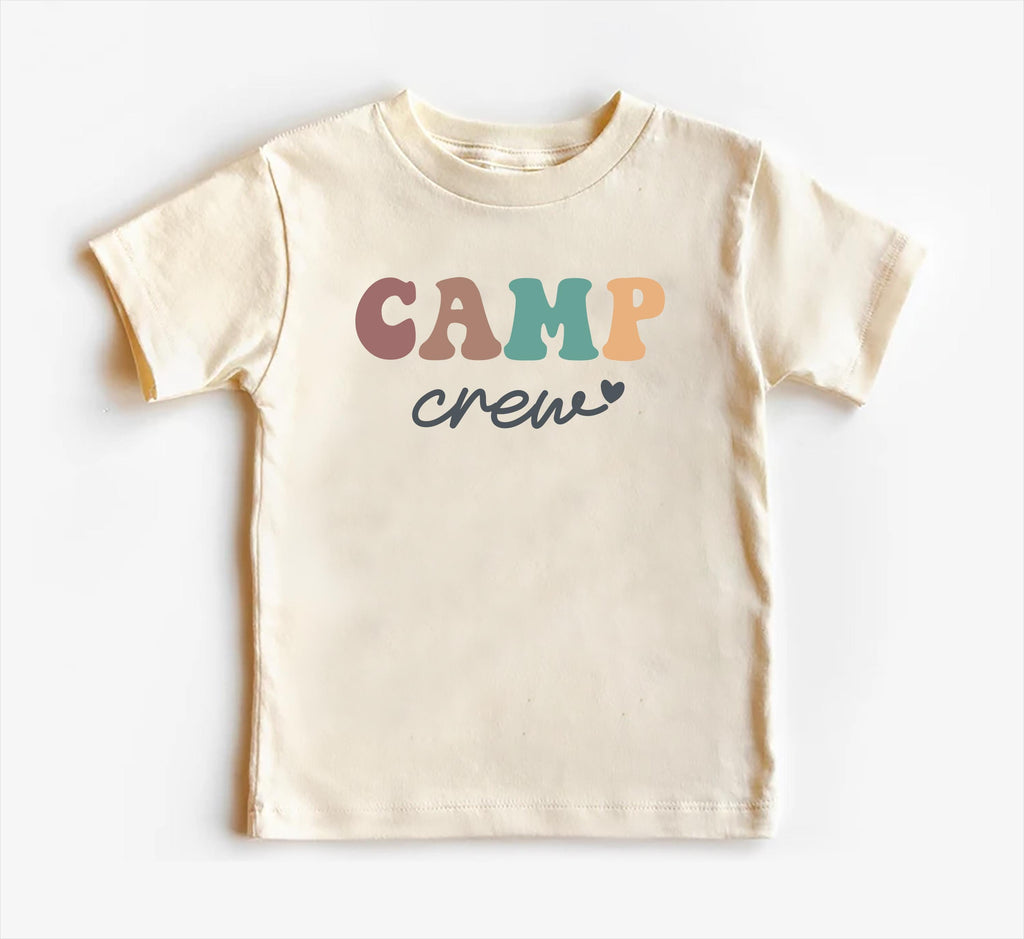 Camp Crew Onesie Baby Bodysuit, Baby Shirt, Toddler Sweatshirt, Retro Cousin Camping Outfit, Outdoor Adventure Baby Gift, Summer Family Trip