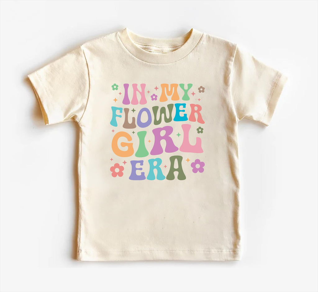 In My Flower Girl Era Onesie Baby Bodysuit, Baby Shirt, Toddler Sweatshirt, Cute Girls Wedding Party Outfit, Flower Girl Gift, Bridal Moment