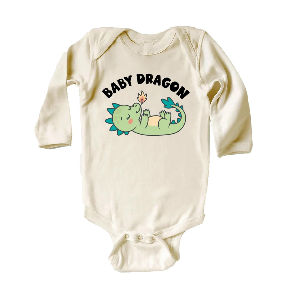 Baby Dragon Onesie, Baby Bodysuit, Baby Shirt, Toddler Sweatshirt - Cute Year of the Dragon Announcement Outfit, Chinese Zodiac Baby Gift