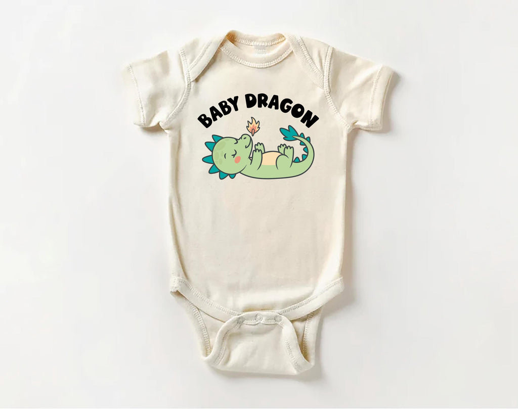 Baby Dragon Onesie, Baby Bodysuit, Baby Shirt, Toddler Sweatshirt - Cute Year of the Dragon Announcement Outfit, Chinese Zodiac Baby Gift