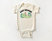 Baby Dragon Onesie, Baby Bodysuit, Baby Shirt, Toddler Sweatshirt - Cute Year of the Dragon Announcement Outfit, Chinese Zodiac Baby Gift