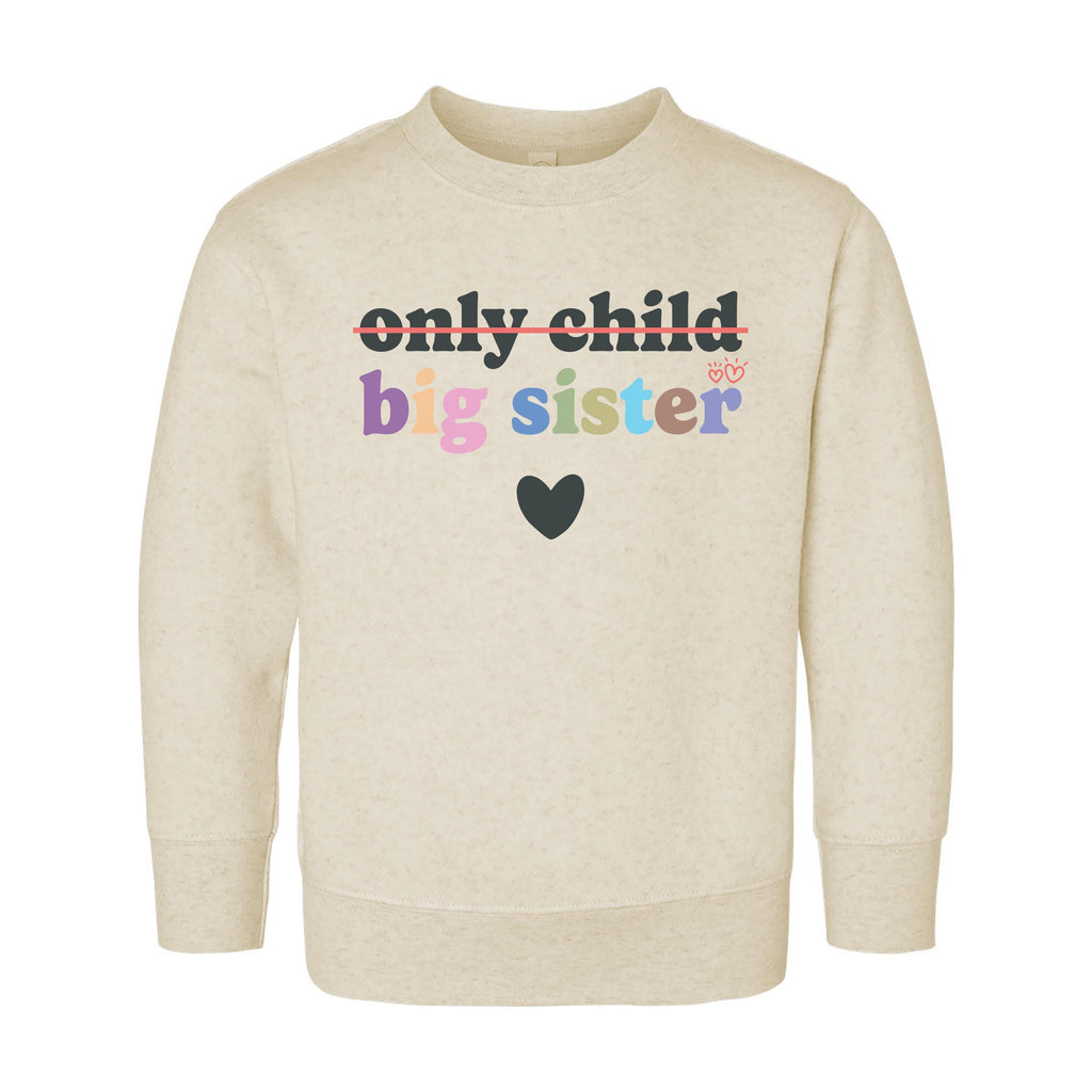 Retro Big Sister Onesie, Baby Bodysuit, Baby Shirt, Toddler Sweatshirt, Big Sis Sibling Outfit, Cute Announcement Gift, Sister Family Reveal