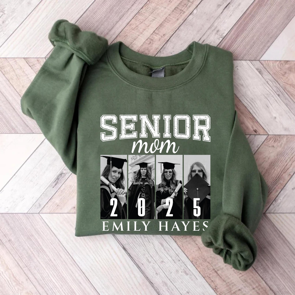 Senior 2025 Mom and Dad Sweatshirt