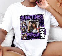 Custom Senior 25 Pop Out and Show 'Em Short Sleeve T-Shirt