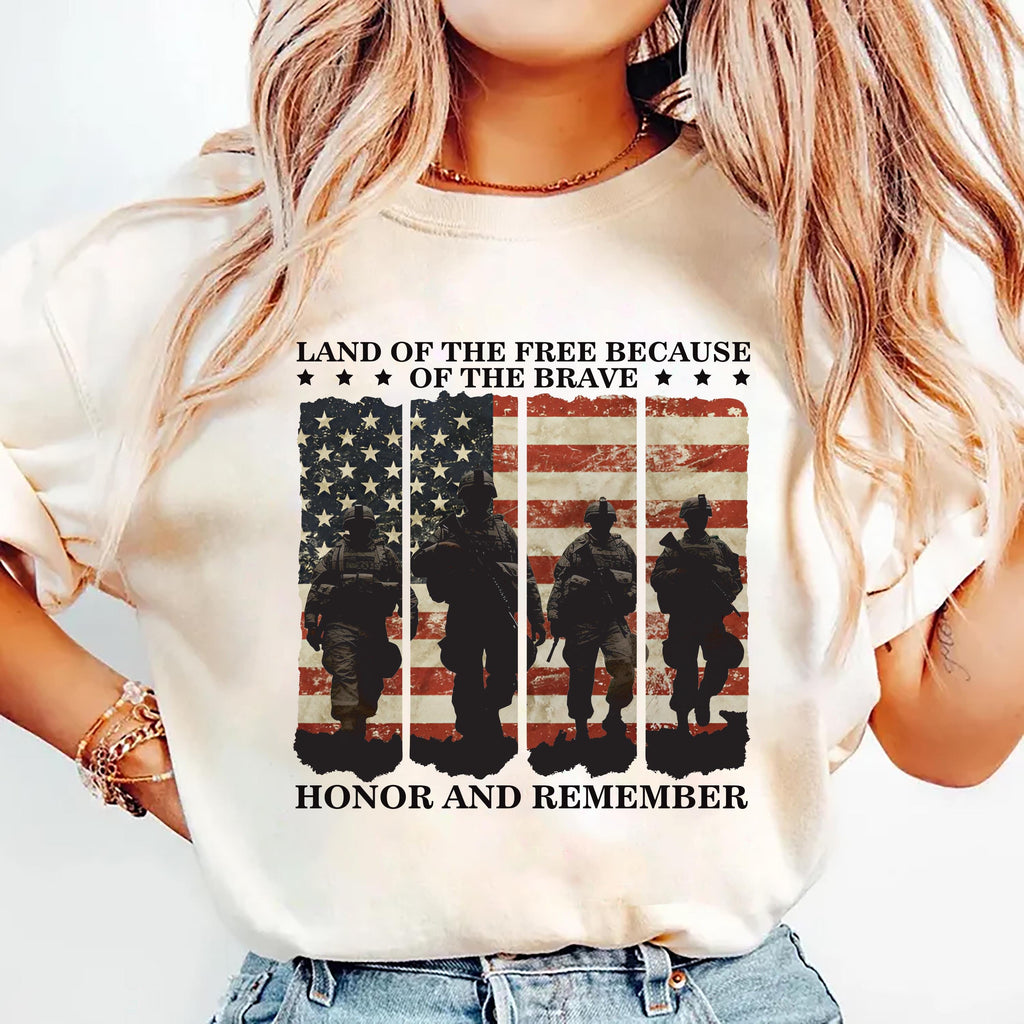 Land of the Brave Short Sleeve T-Shirt