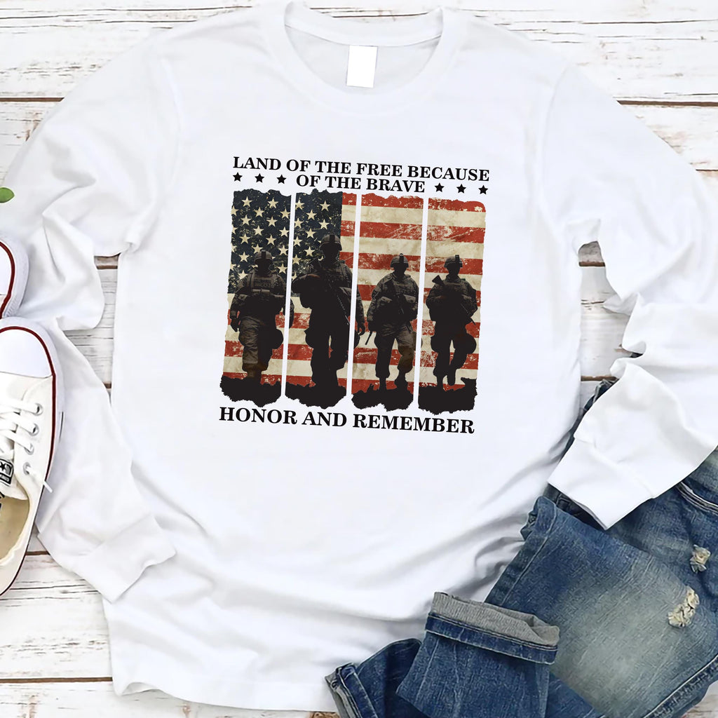 Land of the Brave Long Sleeve Shirt
