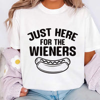 Just Here for the Wieners Sweatshirt