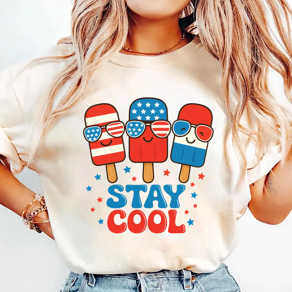 Stay Cool Popsicle Short Sleeve T-Shirt