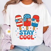 Stay Cool Popsicle Short Sleeve T-Shirt