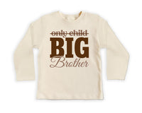 Big Brother Baby Bodysuit, Baby Shirt, Toddler Sweatshirt - Retro Big Brother Sibling Outfit, Cute Big Brother Gift, Pregnancy Announcement
