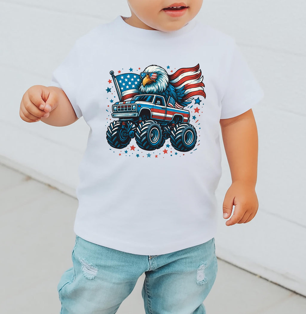 American Flag Eagle Long Sleeve Shirt