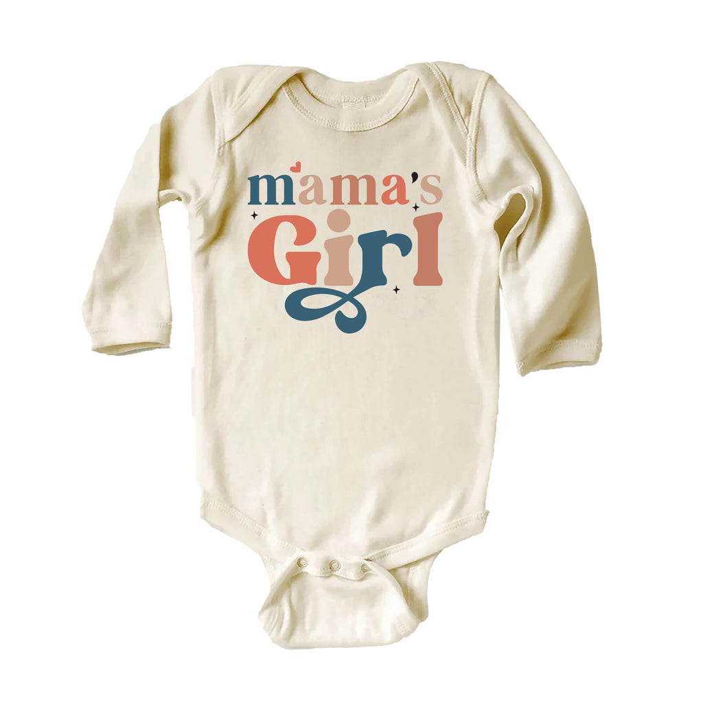 Mama’s Girl Toddler Sweatshirt, Baby Shirt, Onesie, Baby Bodysuit - Cute Baby Outfit, I Love My Mom Baby Gift, Adorable Mom Daughter Clothes
