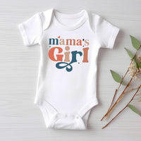 Mama’s Girl Toddler Sweatshirt, Baby Shirt, Onesie, Baby Bodysuit - Cute Baby Outfit, I Love My Mom Baby Gift, Adorable Mom Daughter Clothes