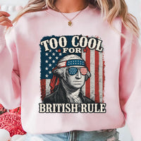 Too Cool for British Rule Short Sleeve T-Shirt