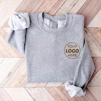 Custom Logo Embroidered Sweatshirt