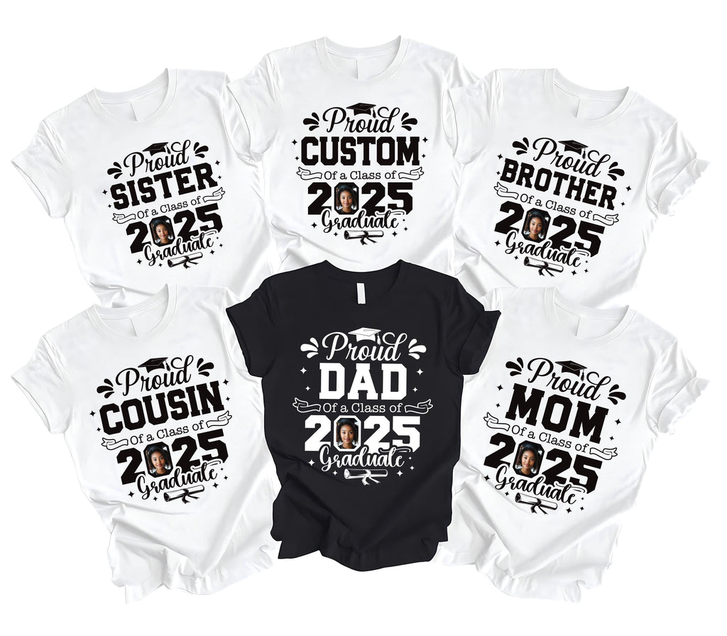 Custom Senior Graduation 2025 Short Sleeve T-Shirt