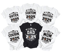 Custom Senior Graduation 2025 Short Sleeve T-Shirt