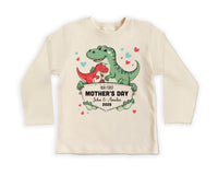 Our First Mother’s Day Onesie, Baby Bodysuit, Baby Shirt, Toddler Sweatshirt - Dinosaur 2025 Mother’s Day Gift, First Mother’s Day Outfit