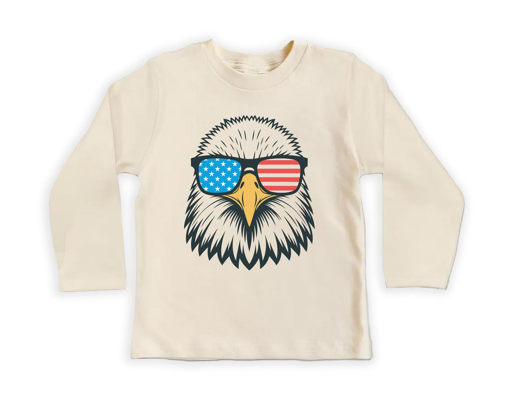 Patriotic Eagle Onesie, Baby Bodysuit, Baby Shirt, Toddler Sweatshirt - Boys America Outfit, 4th of July Baby Gift, USA Bald Eagle Clothes